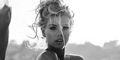 Charlotte Ann McKinney (born August 6, 1993) is an American actress and model who first gained attention as an Instagram personality, eventually achieving wider recognition for her appearance in a Carl's Jr. commercial which aired regionally during Super Bowl XLIX in 2015. McKinney was born and raised in Orlando, Florida. Her mother is Canadian.